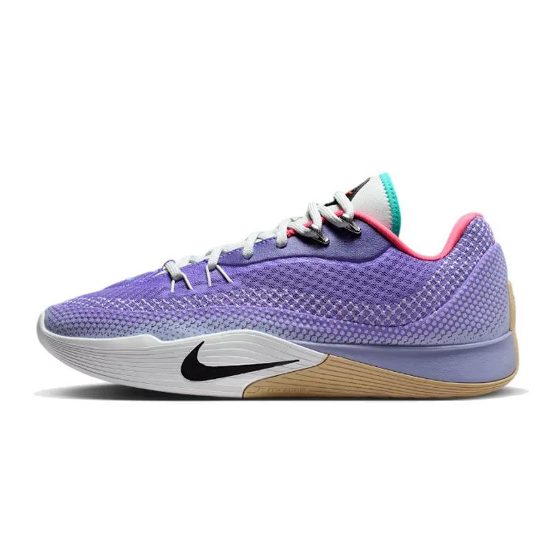 NIKE S.T. FLARE Lightweight Cushioning Breathable Durable Multi-Functional Low-Top Basketball Shoes Men's Purple HF0232-500