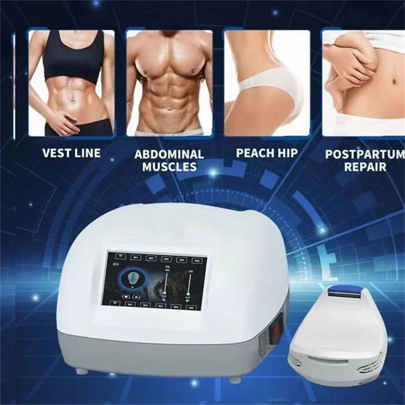 1PCS Home portable slimming device with white happiness pad and RF2022 new export sculpting and body shaping device