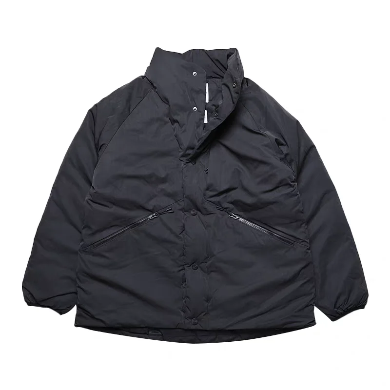 

White Mountaineering × TAION Windproof matte silhouette down jacket