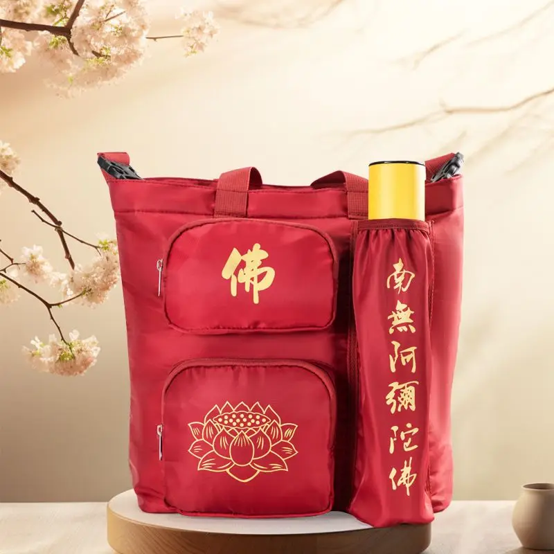 new-temple-buddha-worship-special-bag-travel-incense-burning-single-shoulder-crossbody-bag-waterproof-for-laypeople-men-women