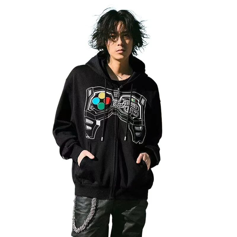 سترة كامين رايدر المشتركة الأصلية Exeter سترة بغطاء للرأس بسحاب، سترة بقلنسوة #4