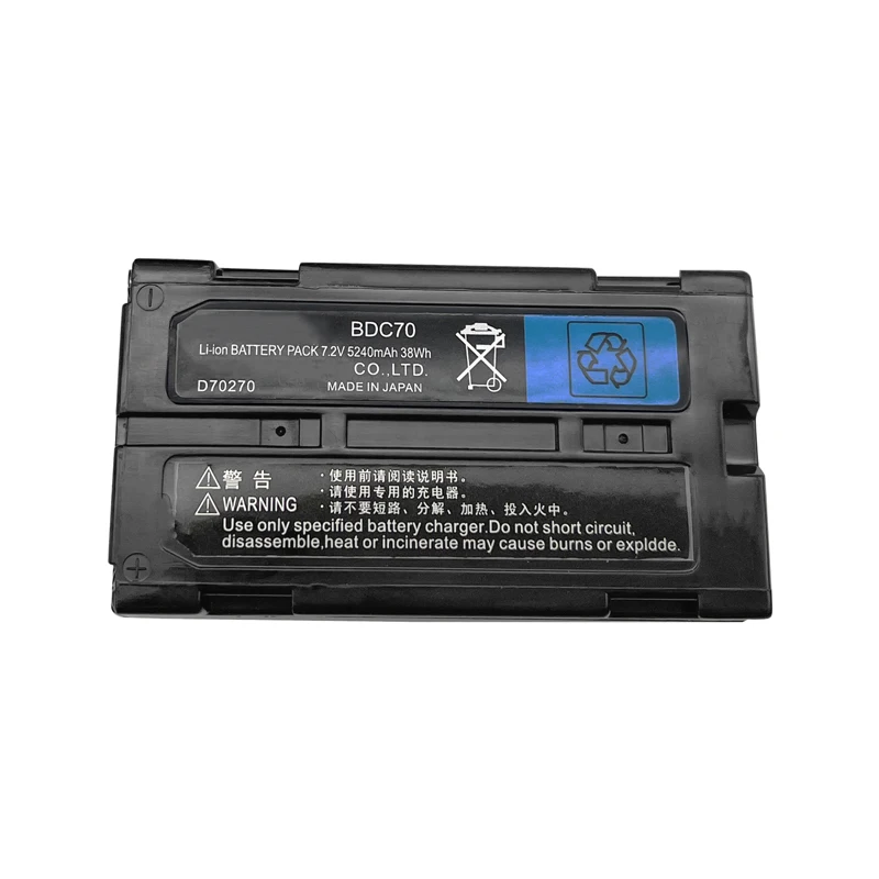 BDC70 Battery For CX/RX-350 OS/ES Total Station Accessories Rechargeable Li-ion Battery BDC70