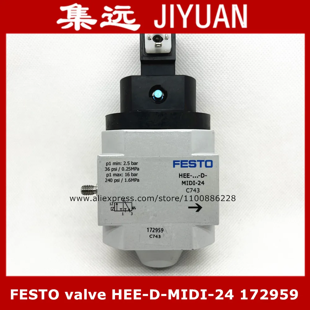 [SA] New original authentic special sales FESTO soft-start valve HEE-D-MIDI-24 spot 172959