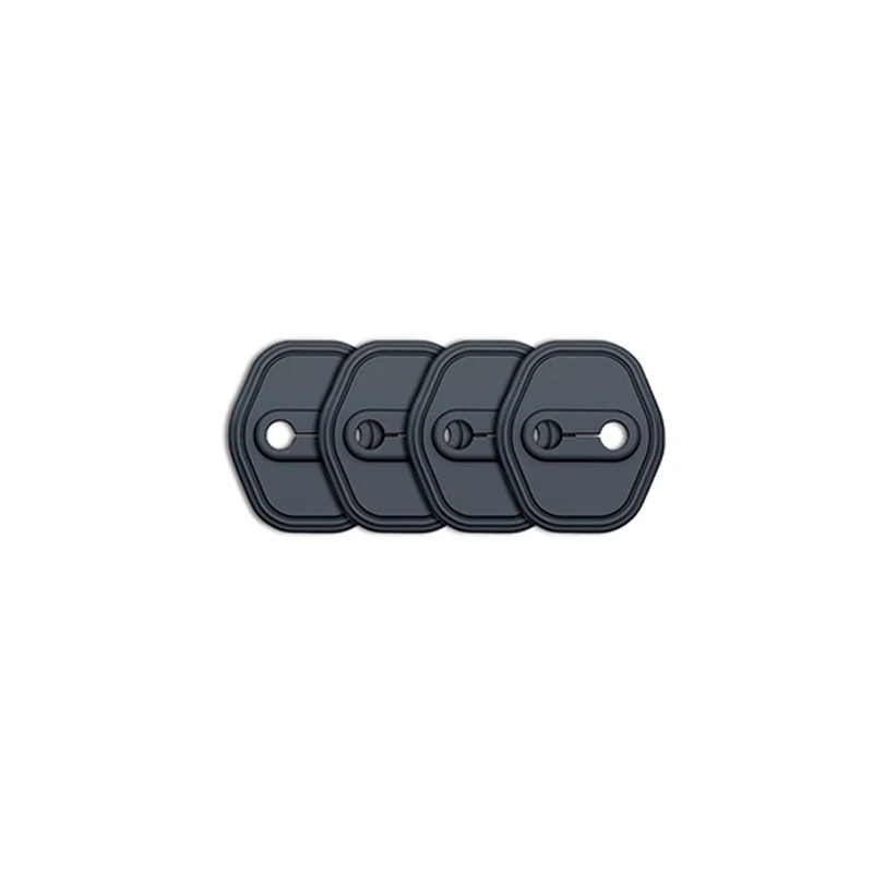 Door Lock Silicone Cover for BYD Leopard 7 Titanium 7 Shock-Absorbing Pad Anti-Scratch Lock Buckle Guard Interior Accessory