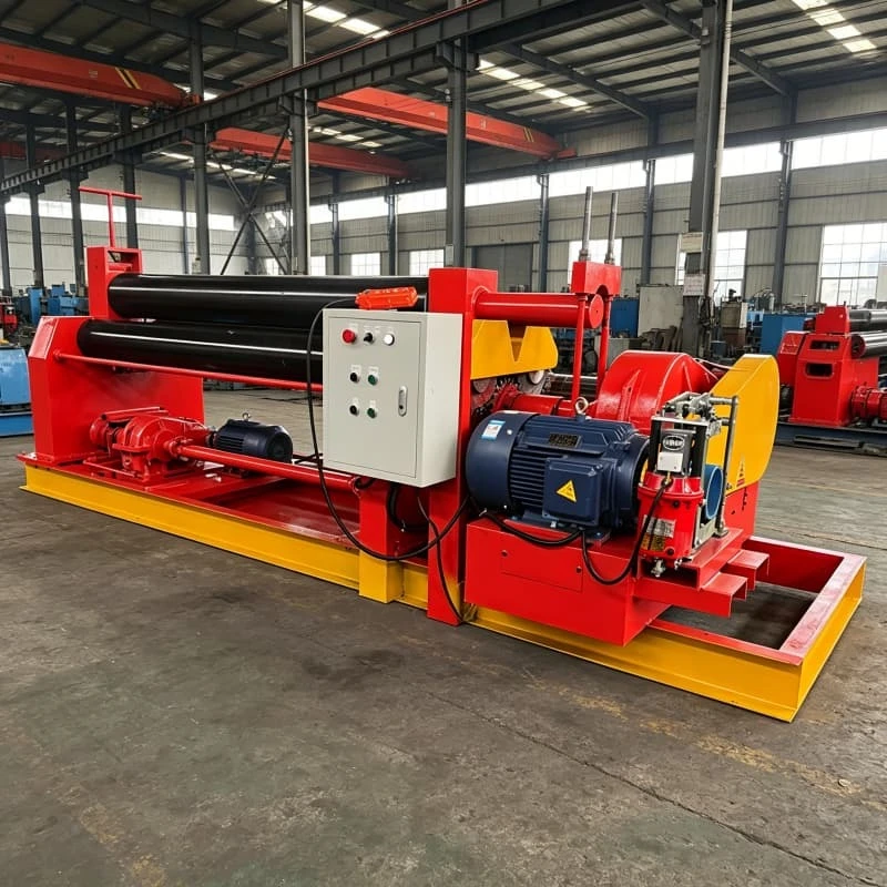 Four Roll Bending Machine 4 Roller Hydraulic Steel Bender Customized 20mm 3000mm For Petrochemical Large Diameter Storage Tank