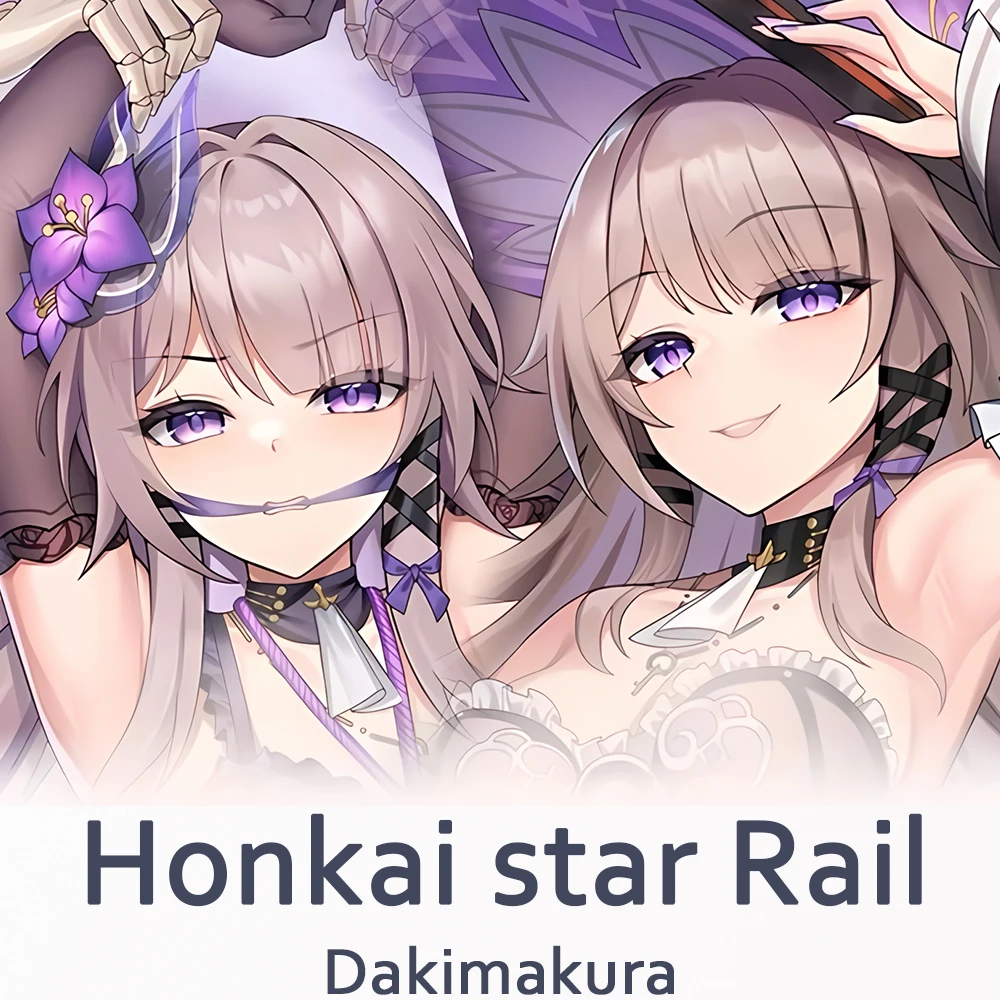 

Honkai Star Rail Herta Dakimakura 2WAY обнимающая наволочка для тела аниме наволочка