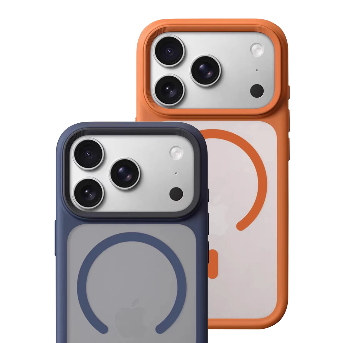 

luxury Matte Translucent Shockproof Magnetic Case For iPhone 17 Air Pro Max For Magsafe Touch Camera Button Bumper Frosted Cover