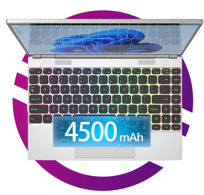 

2026 4 in 1 360 Flip Yoga Laptop Computer 14 Inch RGB Color Backlight Ssd 1TB 16GB Ram Touch Screen Portable Tablet Laptop Stud