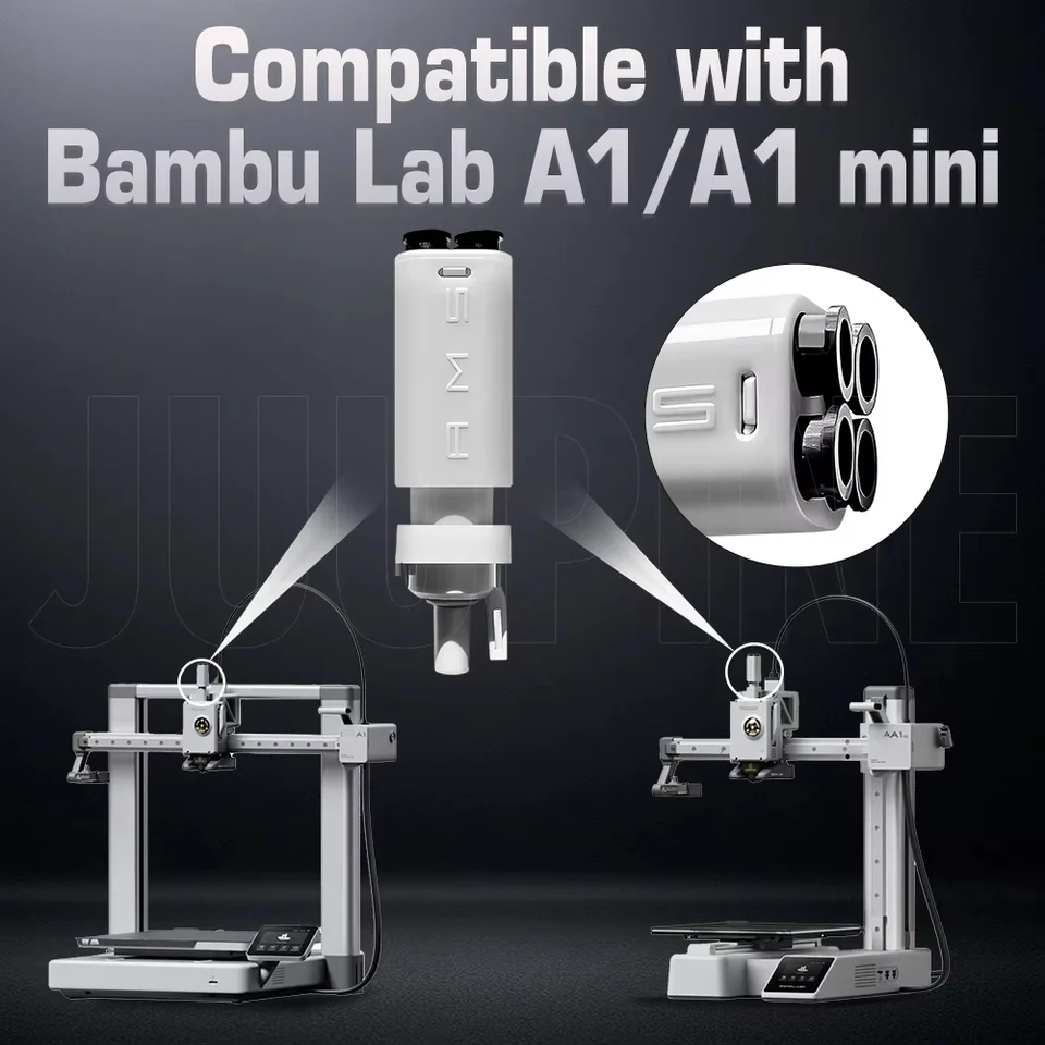 Bambu Lab A1/A1 Mini AMS Lite フィラメントハブ 5ウェイ