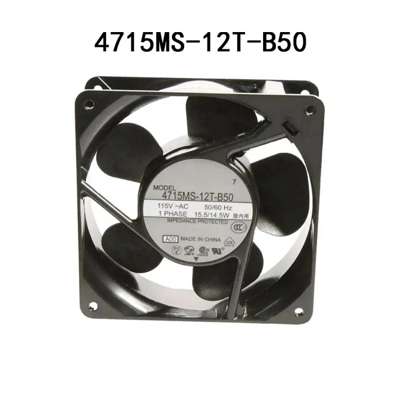 

Brand New Original 4715MS-12T-B50 14.5W 115VAC Industrial Control Fan Fast shipping