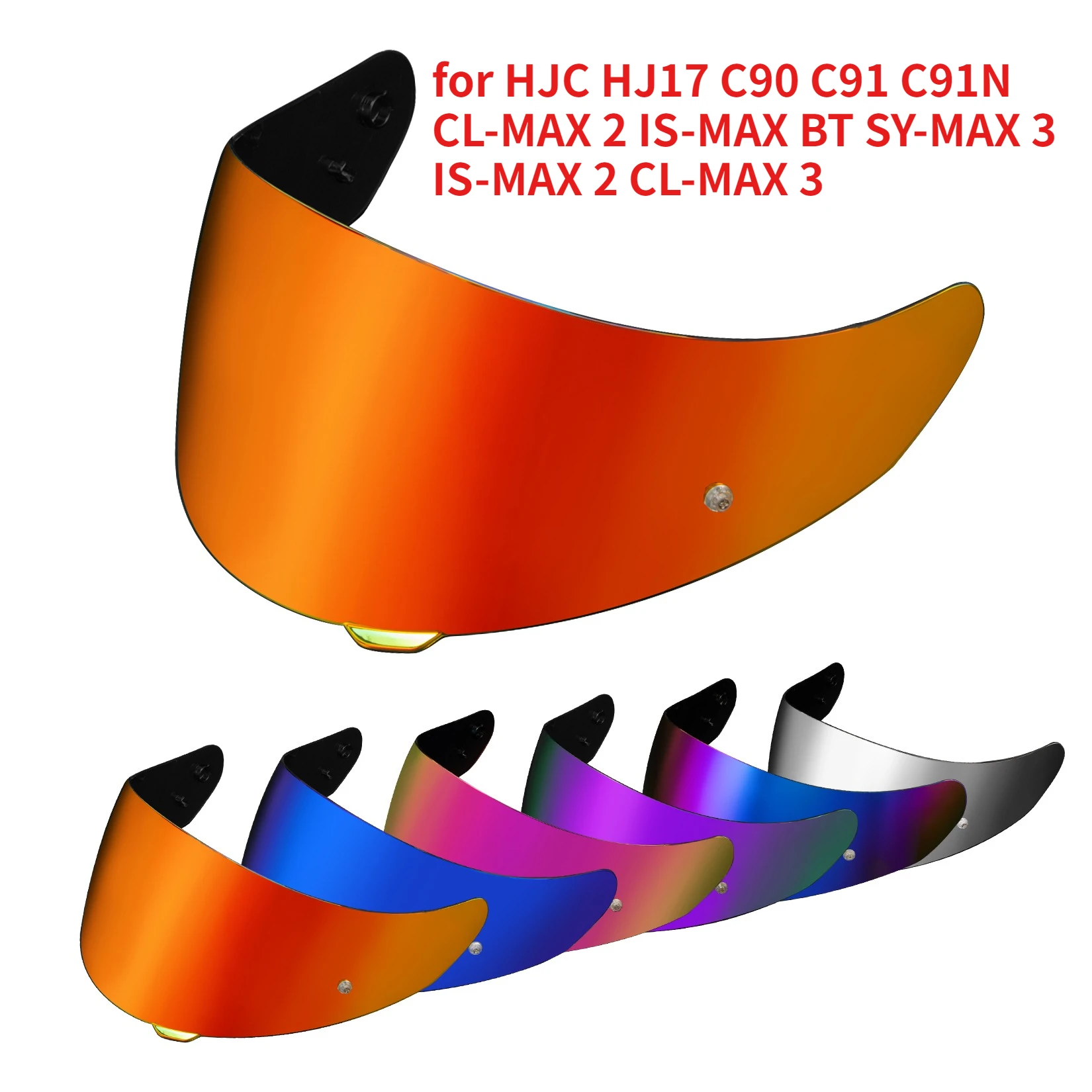 

C90 C91 Moto Visor Helmet Tinted Visor Face Shield Replacement for HJC HJ17 C90 C91 C91N CL-MAX 2/3 IS-MAX BT SY-MAX 3 IS-MAX 2