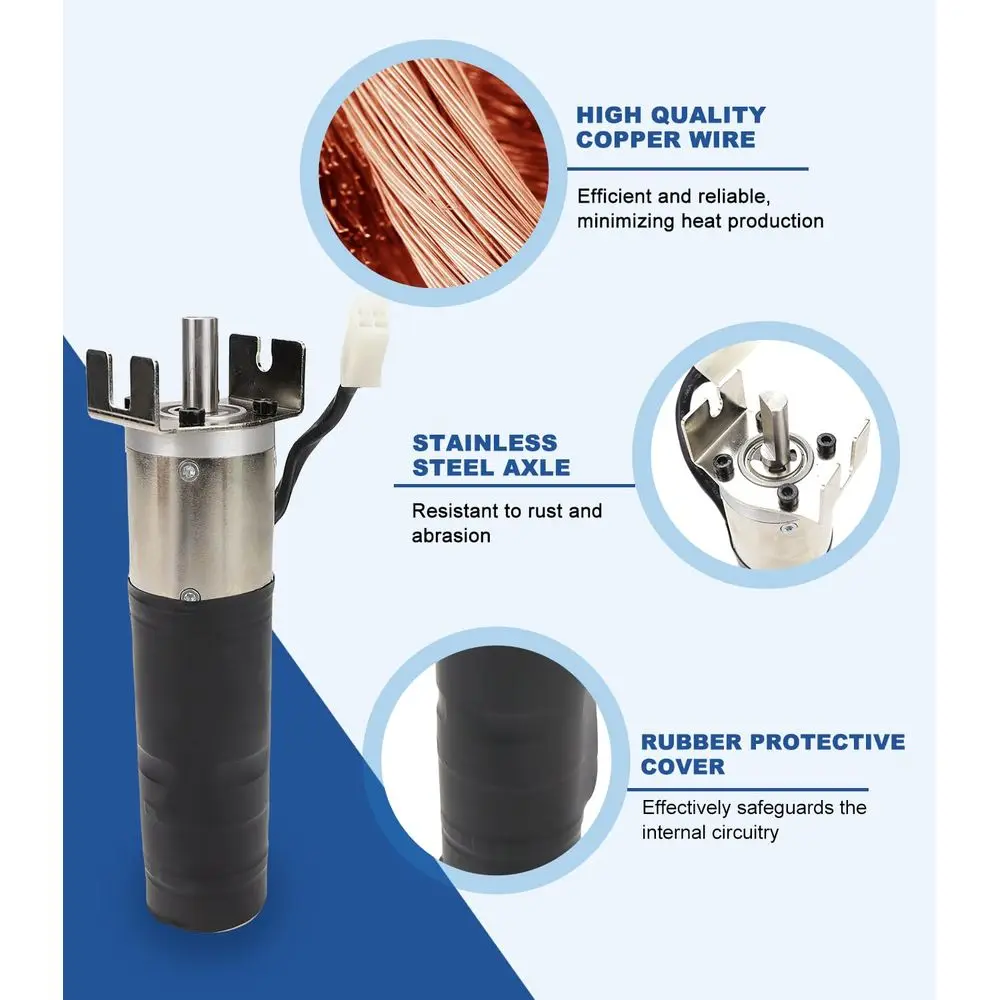 محرك منزلق 364262 RV مع فرامل متوافق مع نظام Lippert SlimRack Schwintek، عزم دوران متوسط 42 مم #4