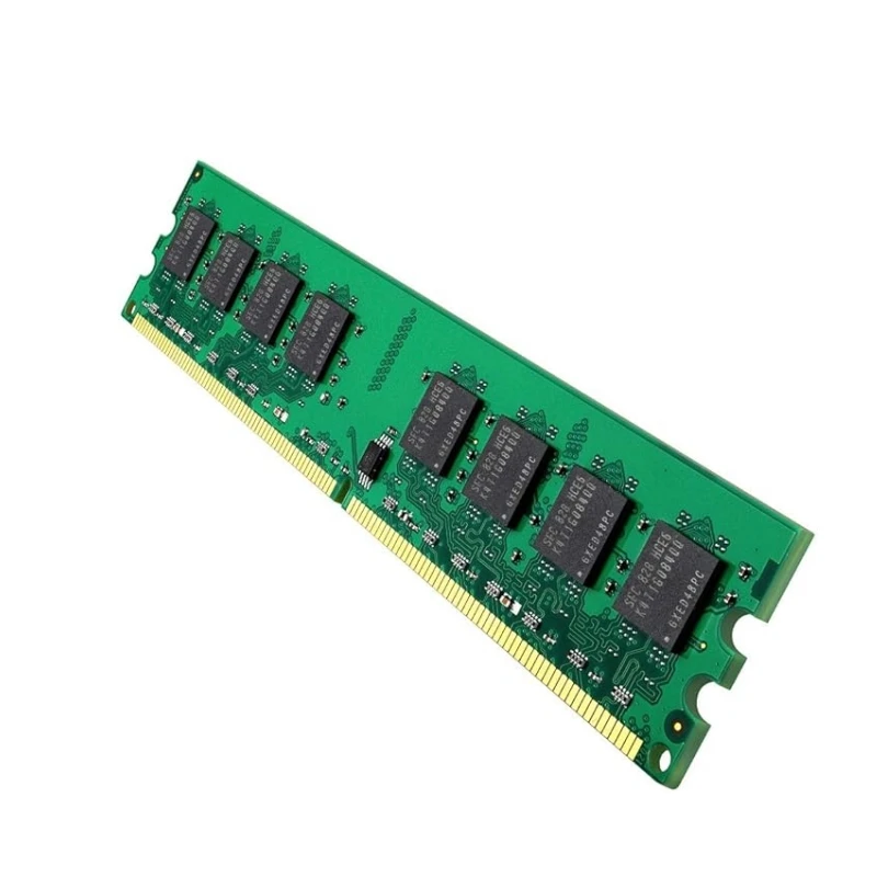 10PCS NEW DDR2 2GB 4GB 667MHZ 800MHz UDIMM RAM 2Rx8 PC2 6400U 2GB 1.8V Non-ecc Unbuffered Desktop Memory fully compatible