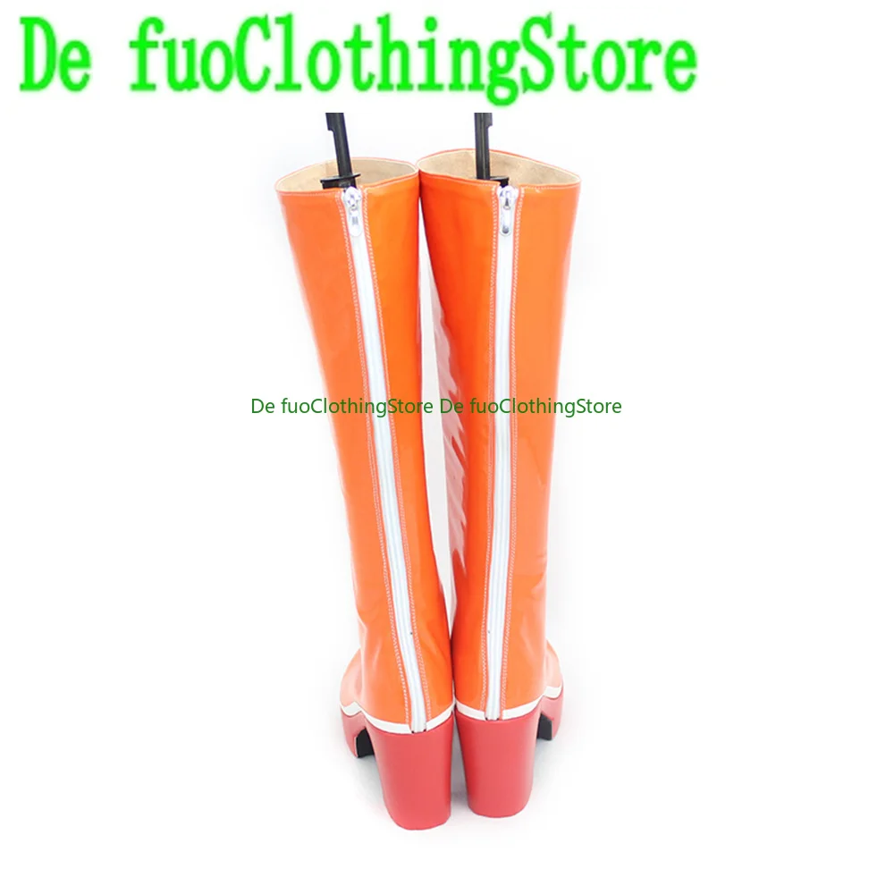 Space Channel 5-Ulalas Cosmic Attack Figma Cosplay Schoenen Laarzen GameAnime Game rollenspel Halloween Party Props Schoenen Laarzen