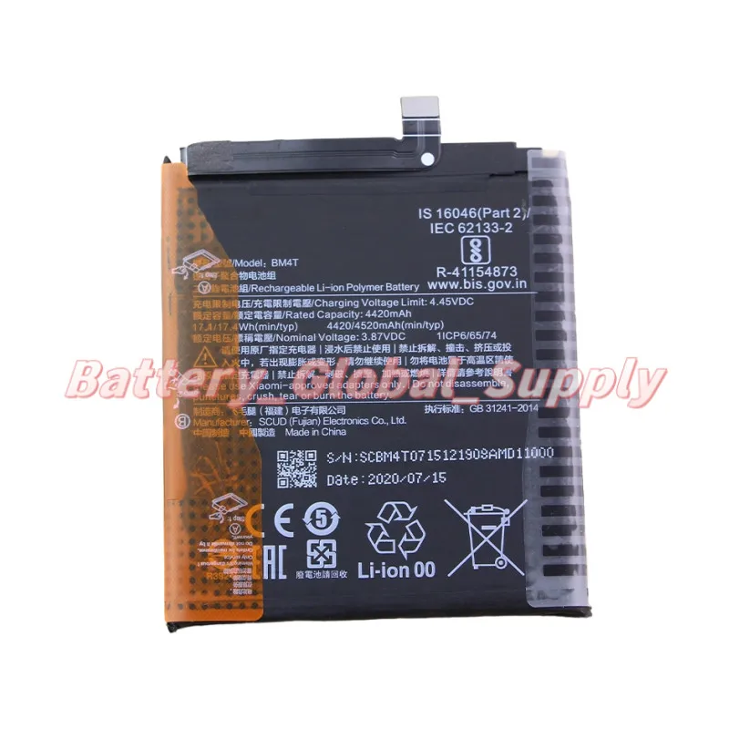 

Аккумулятор 3.87V 4420MAH для 10X Pro BM4T, быстрая доставка, высокое качество, абсолютно новый, 1 шт.