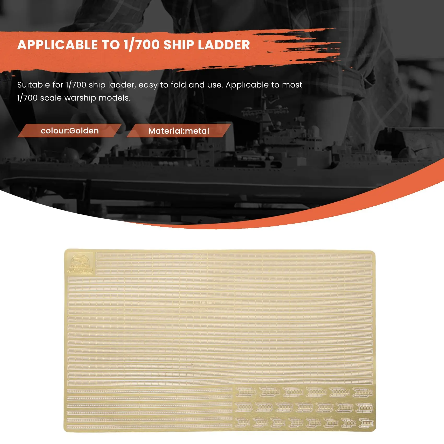 Photo-Etched PE Handrail & Ladder for 1/700 Model Ship CYPE005 Universal PE Railing Ladder Escalator