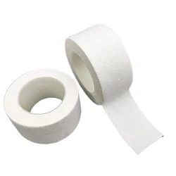 1 rollo de cinta médica, cinta transpirable, pegatina para el cuidado de lesiones en heridas, protección para los dedos, vendaje de primeros auxilios, envoltura elástica transpirable