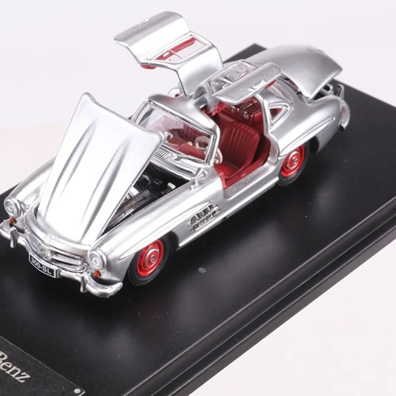 LF 1:64 Ben-chi 300SL Gull Wing Gate Alloy Simulation Model Car