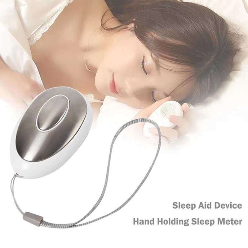 Hand-Held Sleep Aid Device Microcurrent Insomnia Relief Sleep Assistant Electronic Pulse Calm Nerve Sleeping Assistance Tool