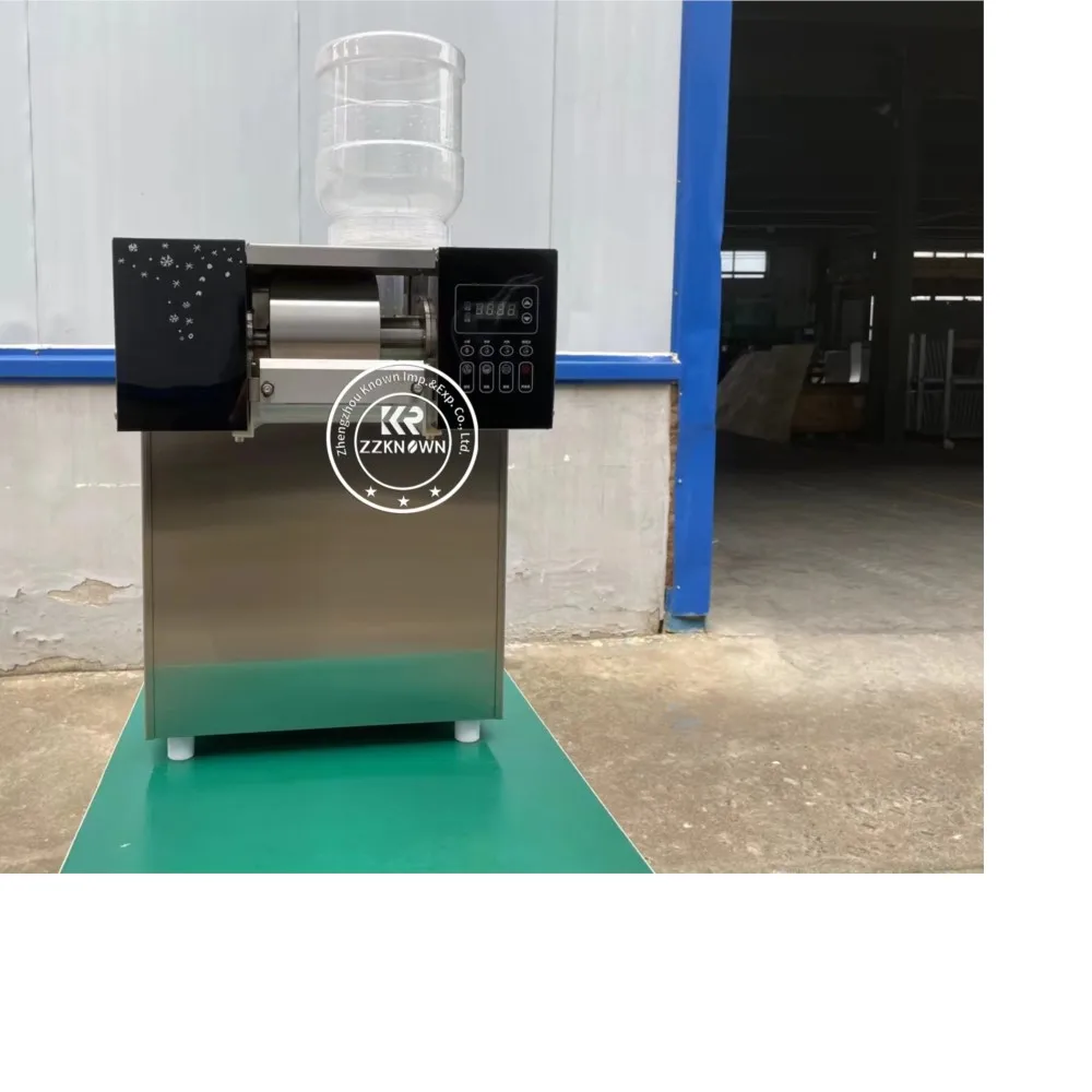 180/240/200kg/24h Electric Commercial Air Cooling Ice Shaver Machine Bingsu Flake Snow Ice Shaver Machine Flake Ice Machine