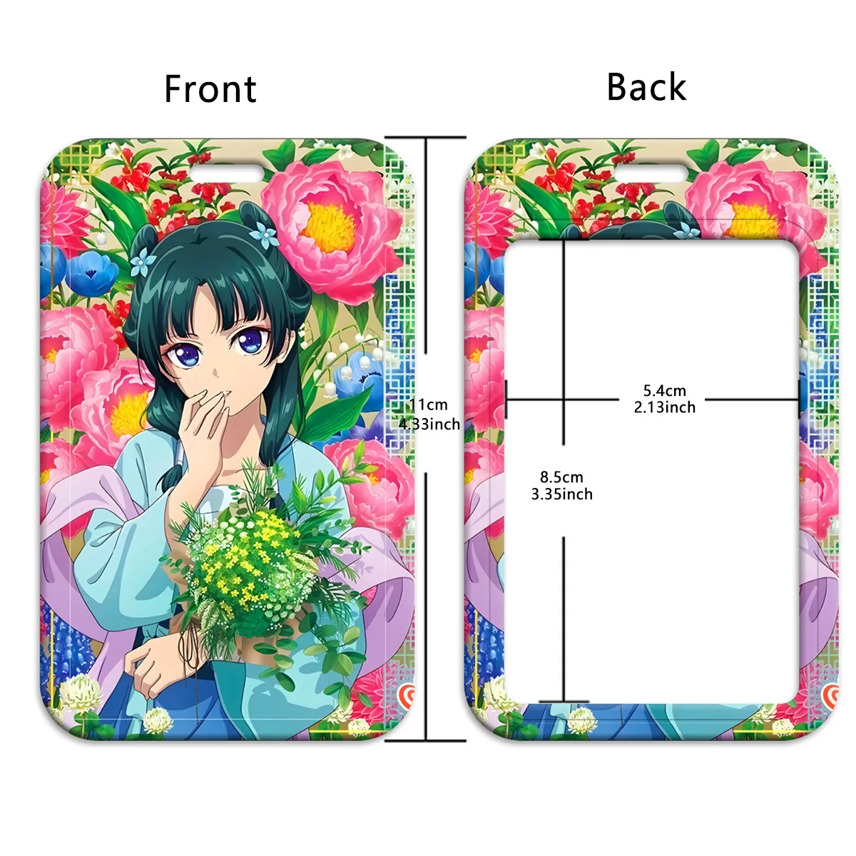 Japanische Anime Maomao Umhängeband Lanyards Schlüsselanhänger Ausweishalter Ausweis Pass Hängeseil Lariat Lanyard für Schlüsselanhänger Zubehör – Detail 2
