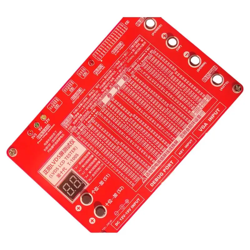 T-100S 10. Generation (100 Arten von Auflösungen) 3840x2160 2K 4K LVDS LCD-Bildschirmtester LED LCD-Panel-Tester für Fernsehbildschirme – Detail 2