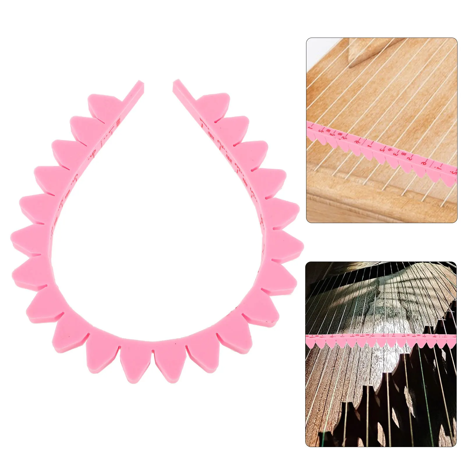 

Silicone Guzheng Mute Strip Durable Soft Reusable Sound Reducer Guzheng Practice Tool Musical Instrument Accessories