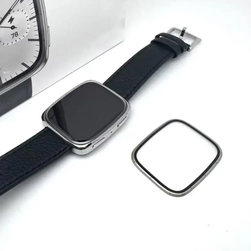 Fori Active2 Square Watch Protective Film HD Explosion-proof Dust-proof Anti-fingerprint Drop-proof Full Screen Protector