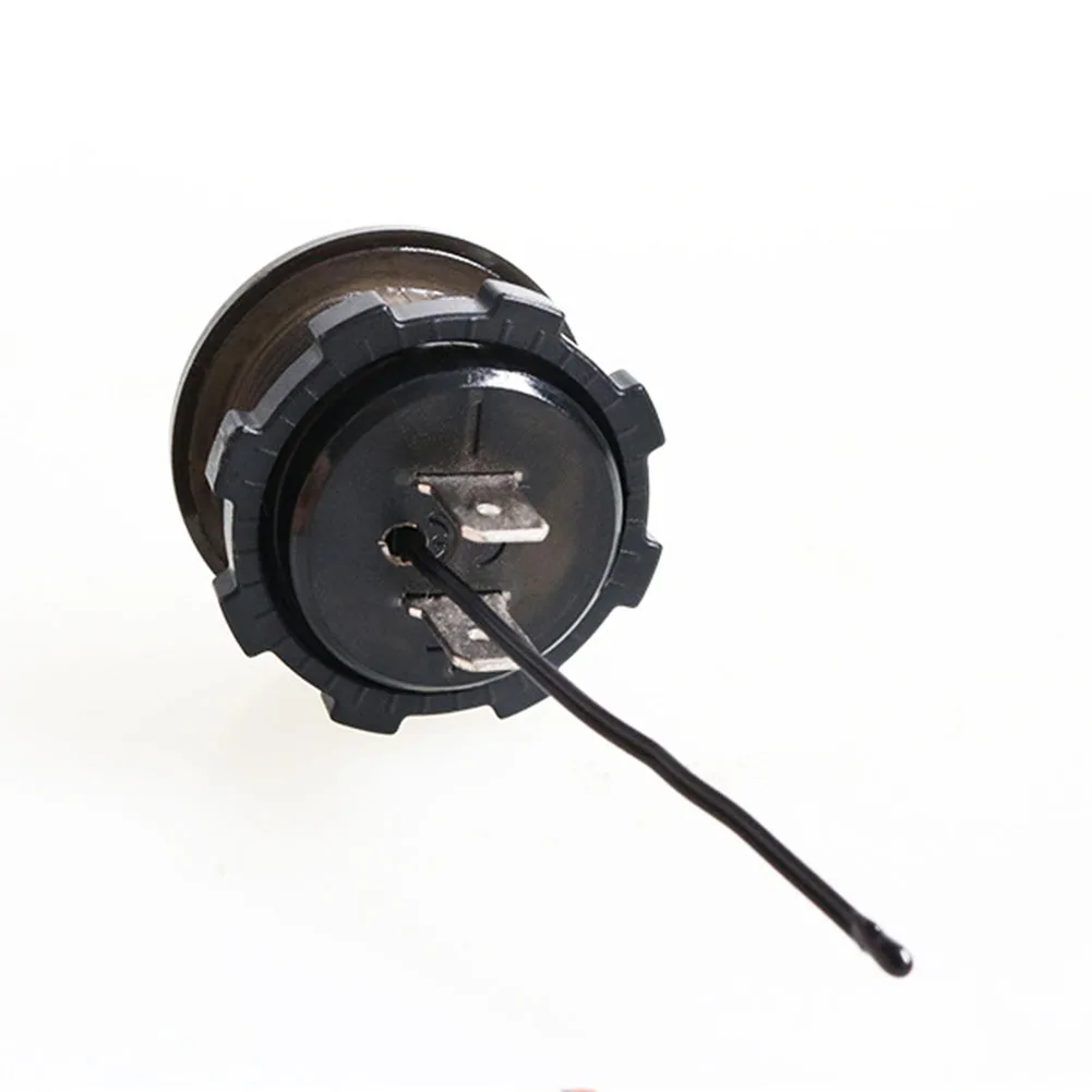 

Круглый вольтметр температуры 1 шт. автомобиль мотоцикл DC 12 В-24 В цифровой дисплей светодиодная панель ПК огнестойкий материал