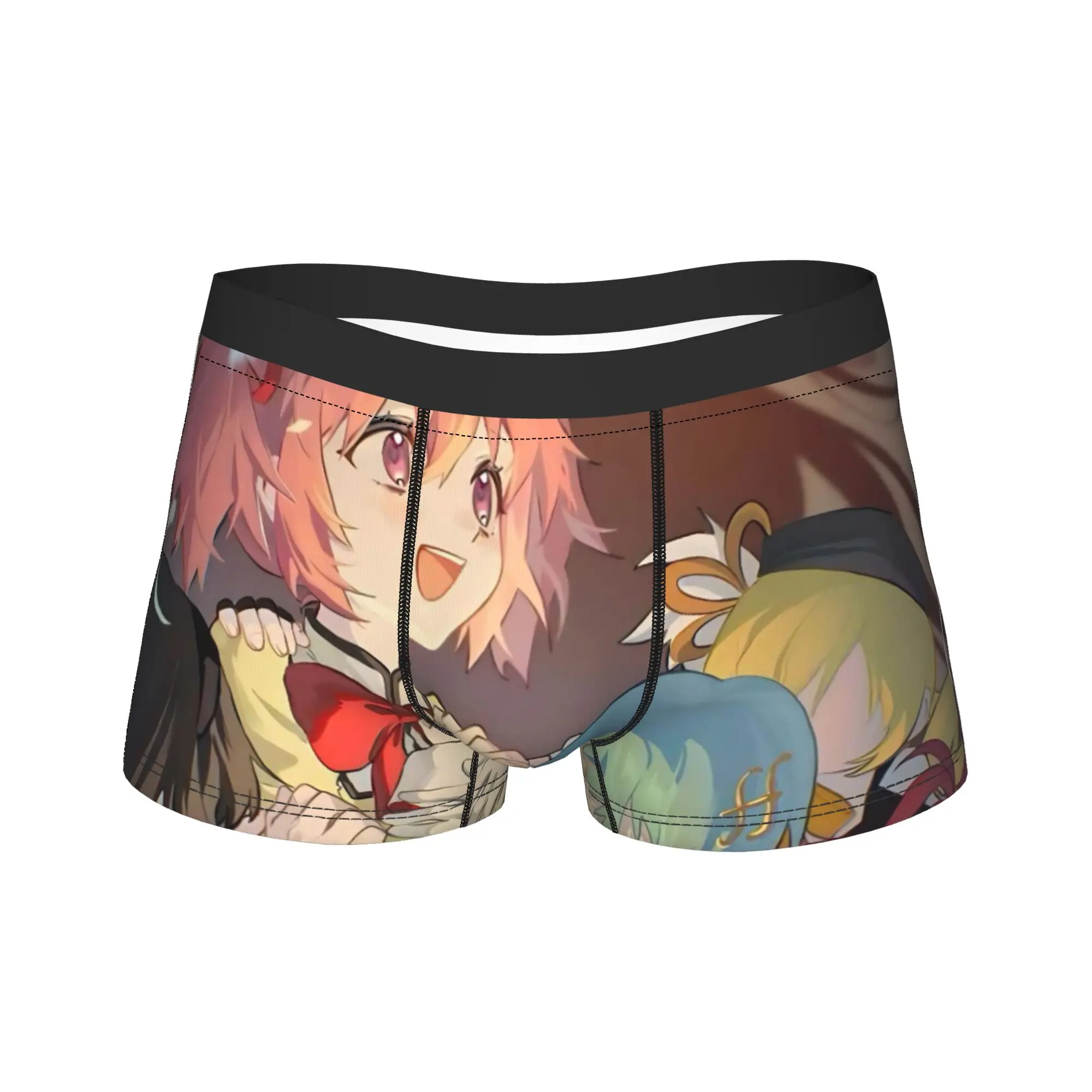 

Мужские трусы-боксеры Puella Magi Madoka Magica, шорты, дышащее нижнее белье Madoka Kaname, аниме Homme, сексуальные трусы S-XXL