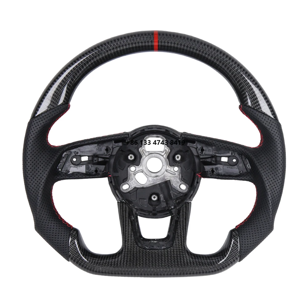 

Carbon Steering Wheel for 17-21 RS3 19-21 RS4 17-21 RS5 17-22 A3 A4