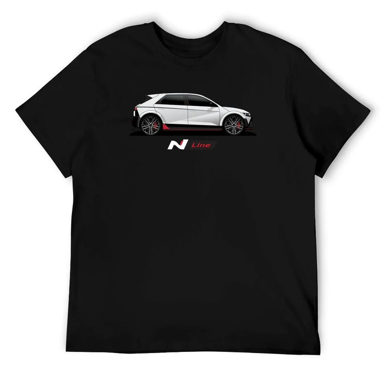 

Ioniq 5 N line White illustration T-Shirt t shirt man luxury man t shirt heavy cotton t shirt man cotton T-Shirt