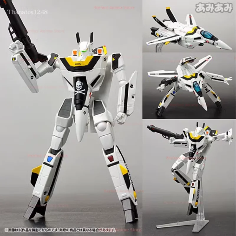 Kaiyodo Yamaguchi type 083 Battlestar Macross VF-1S Roy Machine Skeleton Squadron movable model gift ready stock