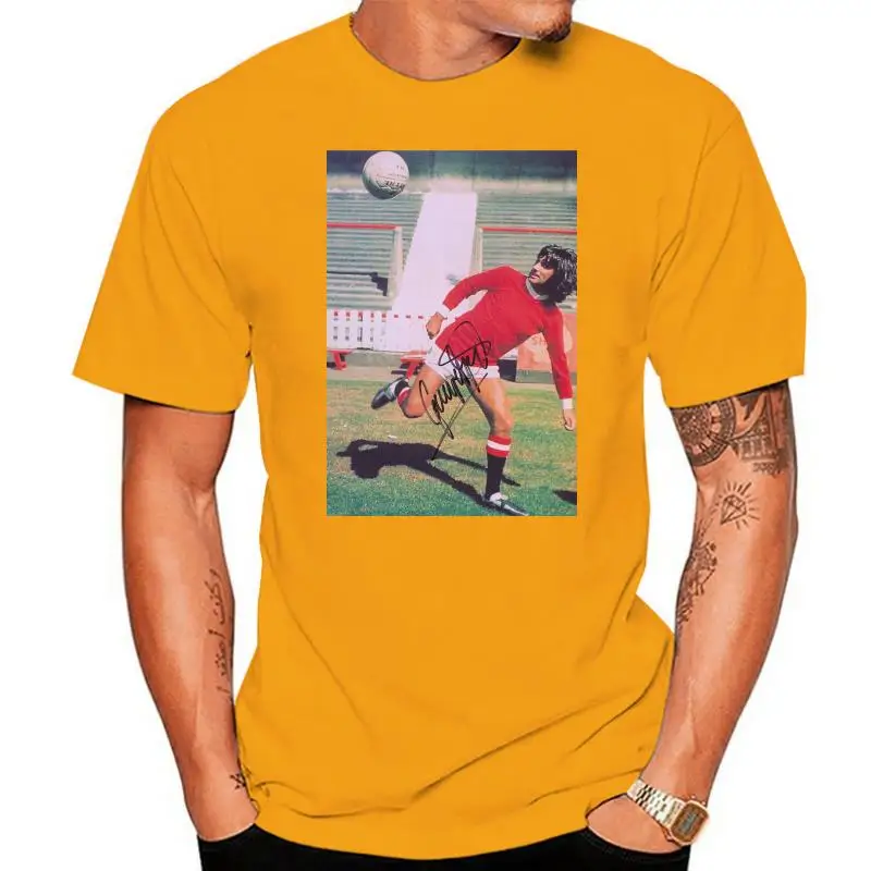 New T-Shirt Blaze Man George Best Heel Gift Idea