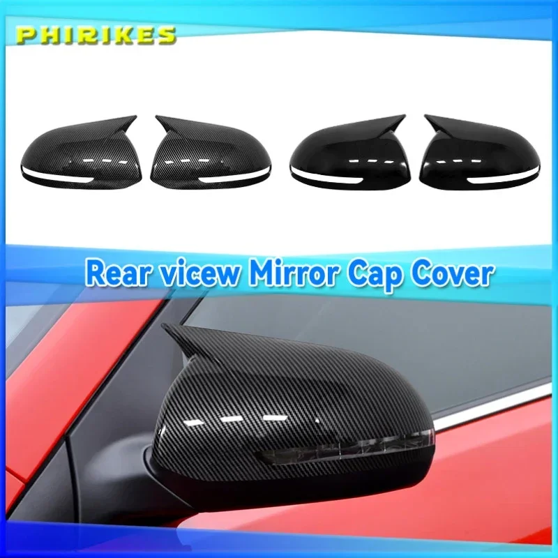 

Abs Carbon Fiber Rearview Mirror Cover Trim/rearview Decoration For Kia Rio/k2 2011 2012 2013 2014 2015 2016