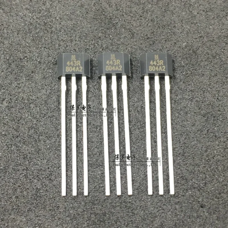 10PCS SS443R Unipolar Digital Hall Effect Sensor 443R Hall Element TO-92S Through-Hole