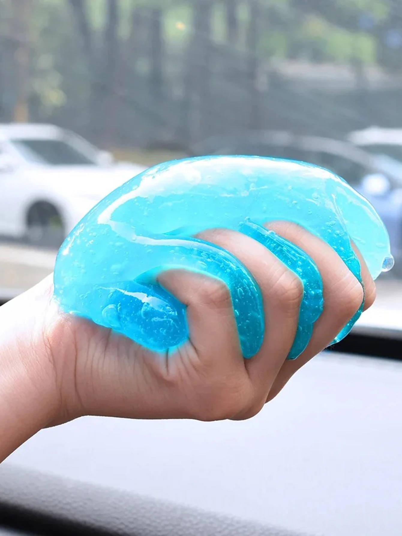 Car Cleaning Gel Air Vent Dashboard Laptop Keyboard Magic Car Wash Interior Dust Dirt Mud Gap Reusable Cleaning Slime Wash Tool