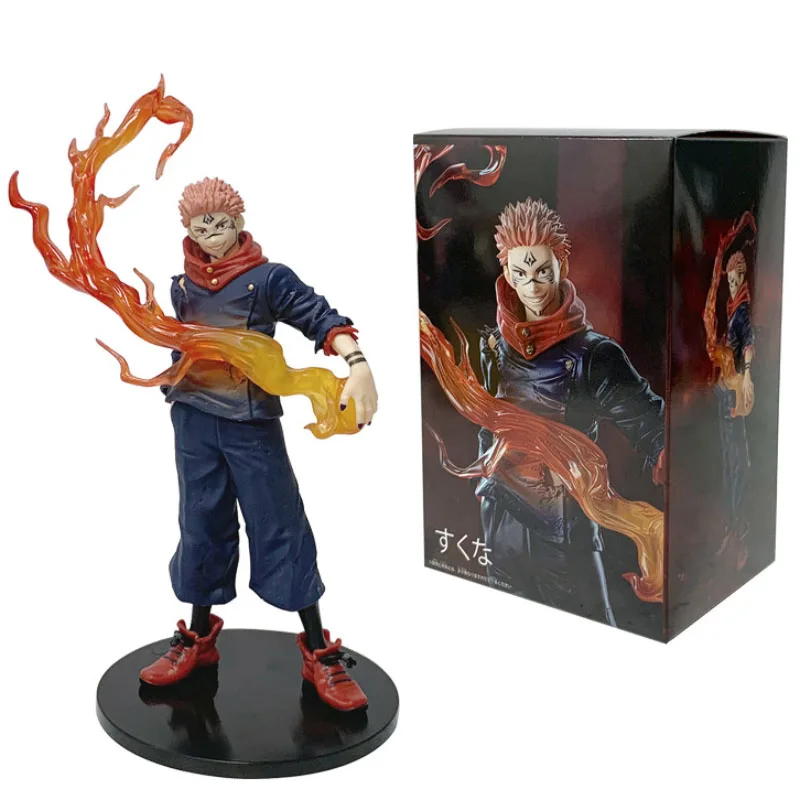 Figura de Acción de Anime Jujutsu Kaisen, Modelo Ryomen Sukuna de 21 cm, Figura de Manga Sukuna Ryoumen, Figura Coleccionable de PVC, Estatua GK, Regalo