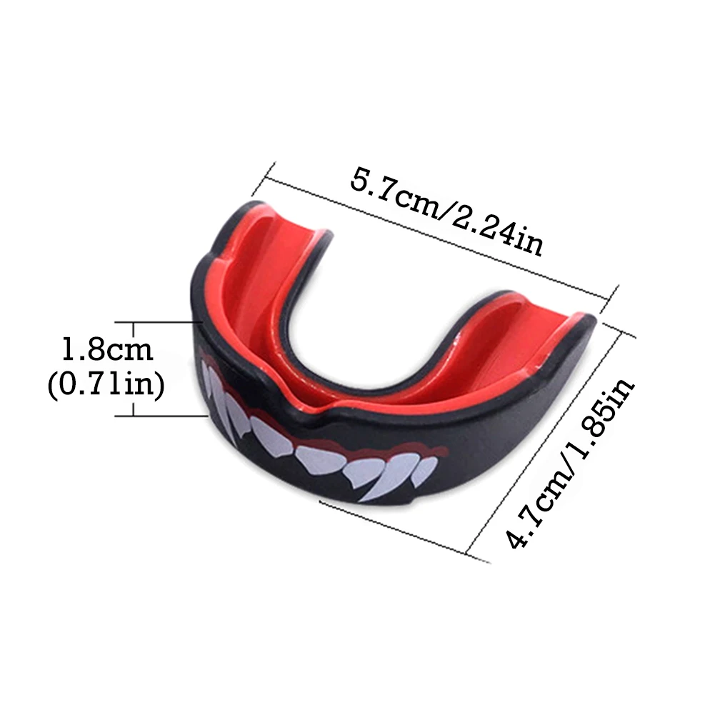 الملاكمة التايكوندو MMA واقي الفم كرة السلة ساندا إيفا المضادة للطحن الرياضة الأسنان حامي صالح للكبار والأطفال #6
