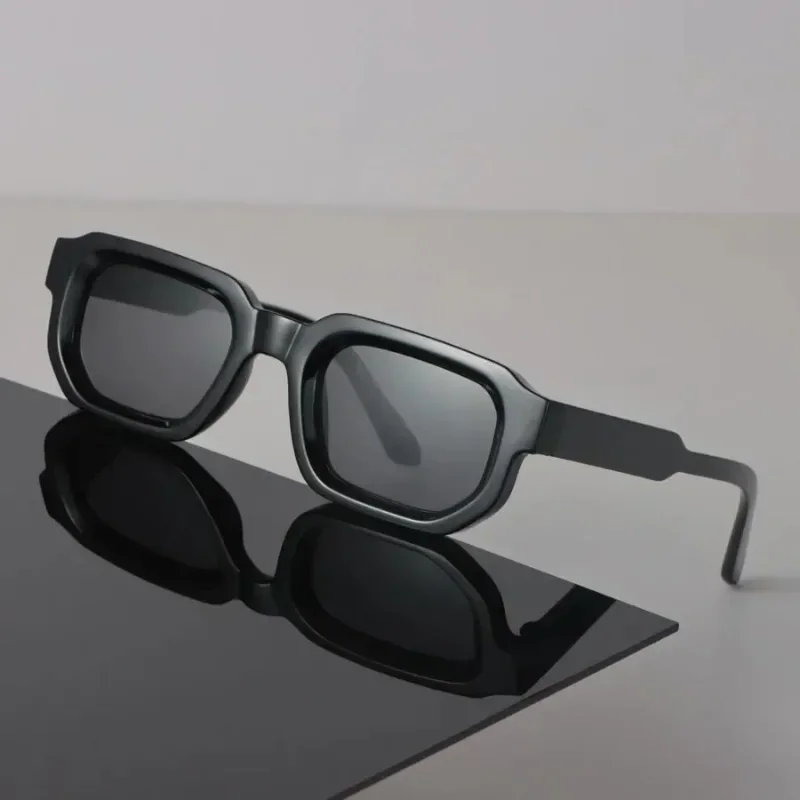 Sexy Square Sunglasses Women Men Black Sun Glasses Cool Designer Eyewear Luxury Colorful Mirror Lens Brand view 4