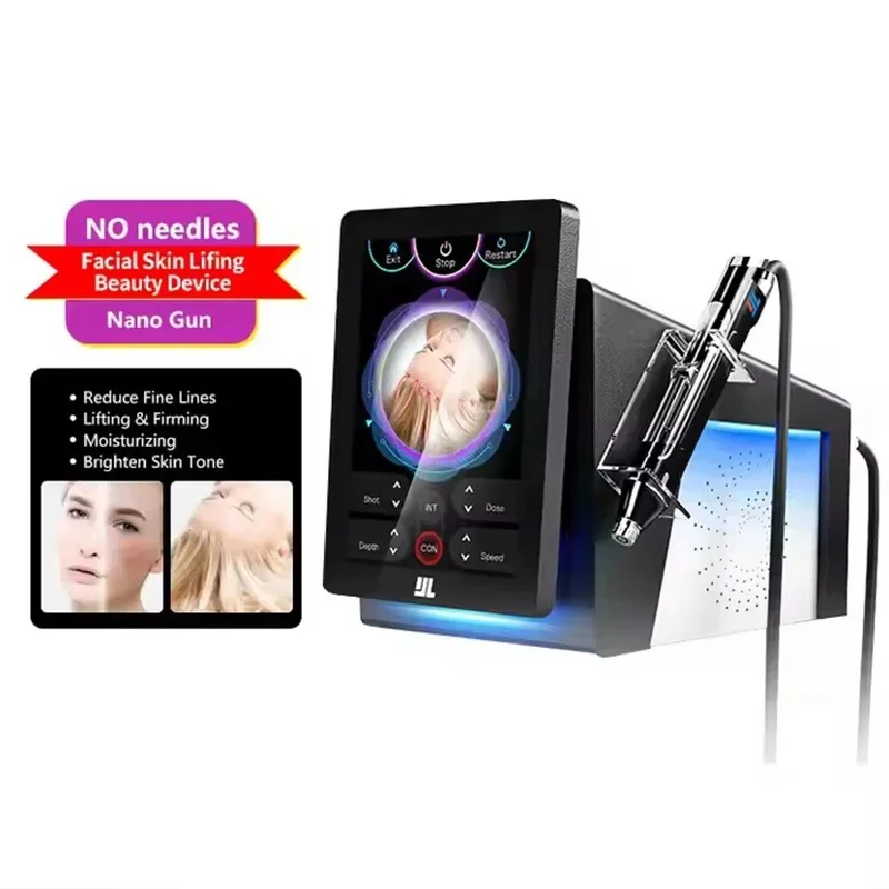 Anti Aging Face Lifting Skin Rejuvenation Needless Moisturizer Mesogun Nano Injector Meso Gun Machine