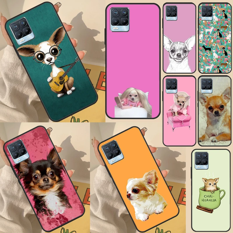 Chihuahua Dog For Realme GT Neo 5 3T 10 Pro Plus C21Y C30 C31 C33 C35 C55 OnePlus 11 10T Nord 3 2 2T Case