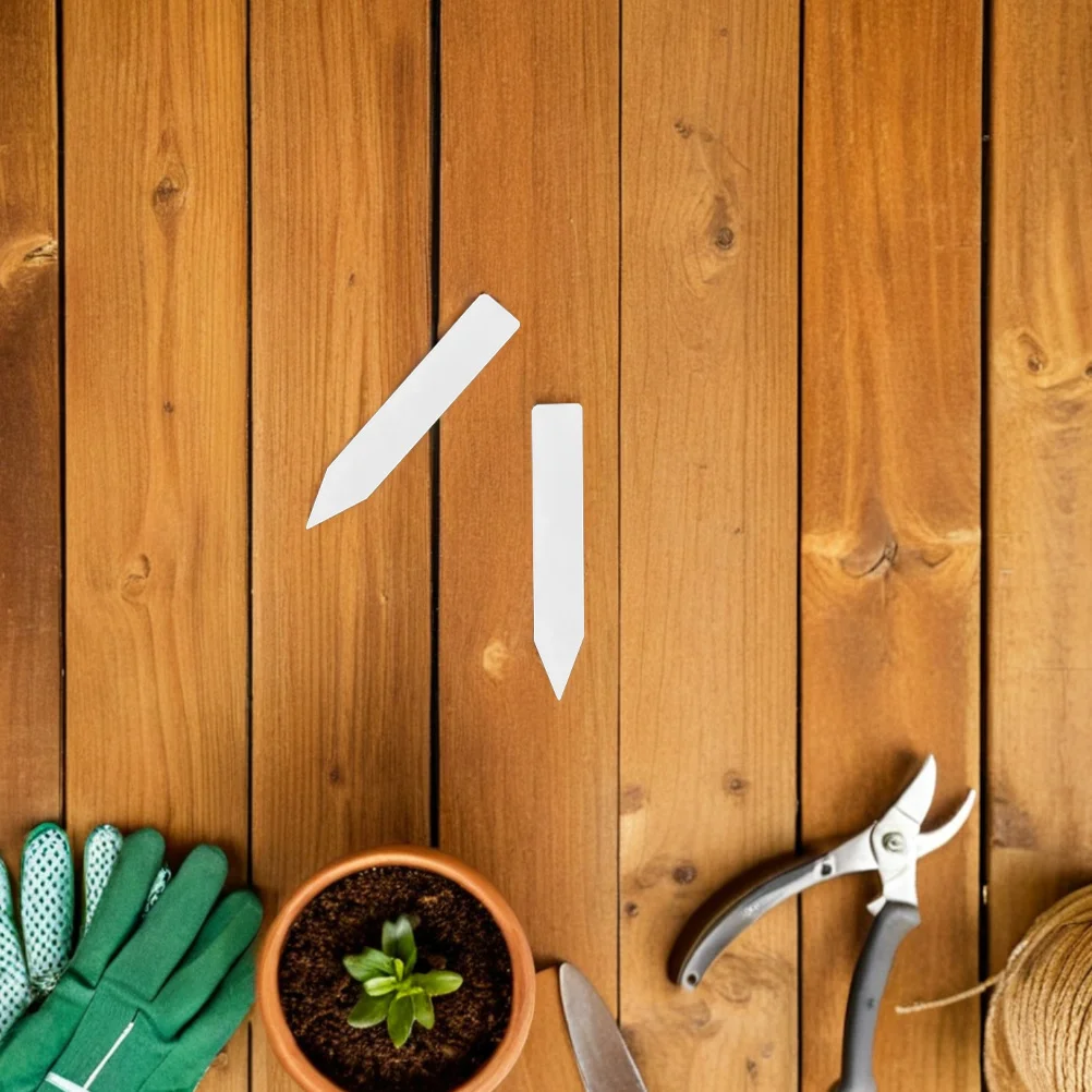 

100 шт. этикетки для садовых растений, прочные пластиковые водонепроницаемые маркеры для растений для использования в помещении и на открытом воздухе, сочные горшки для трав и овощей