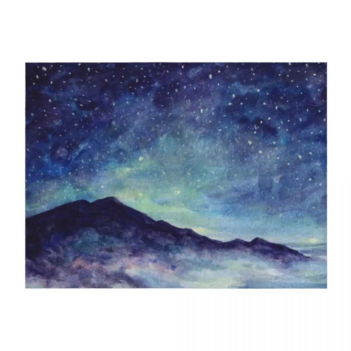 

Одеяло Celestial Mountain, милое свободное одеяло для декоративного дивана, ворсовые одеяла