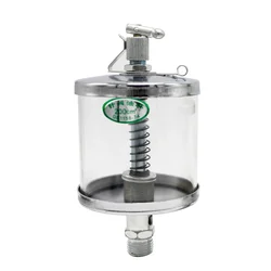 M8 M10 M12 M14 M16 Metric Male Thread Oil Cup Sight Gravity Drip Feed Oiler Lubricator Machine Tool Fittings