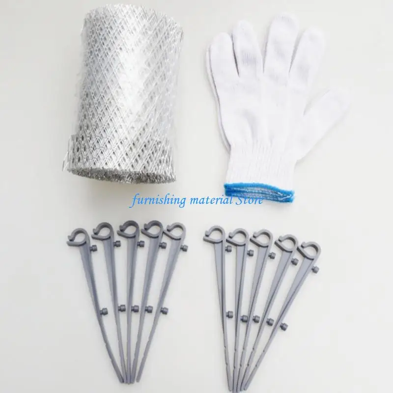 Y5GD Strong Stainless Steel Gutter Guard Prevents Clogging System for House