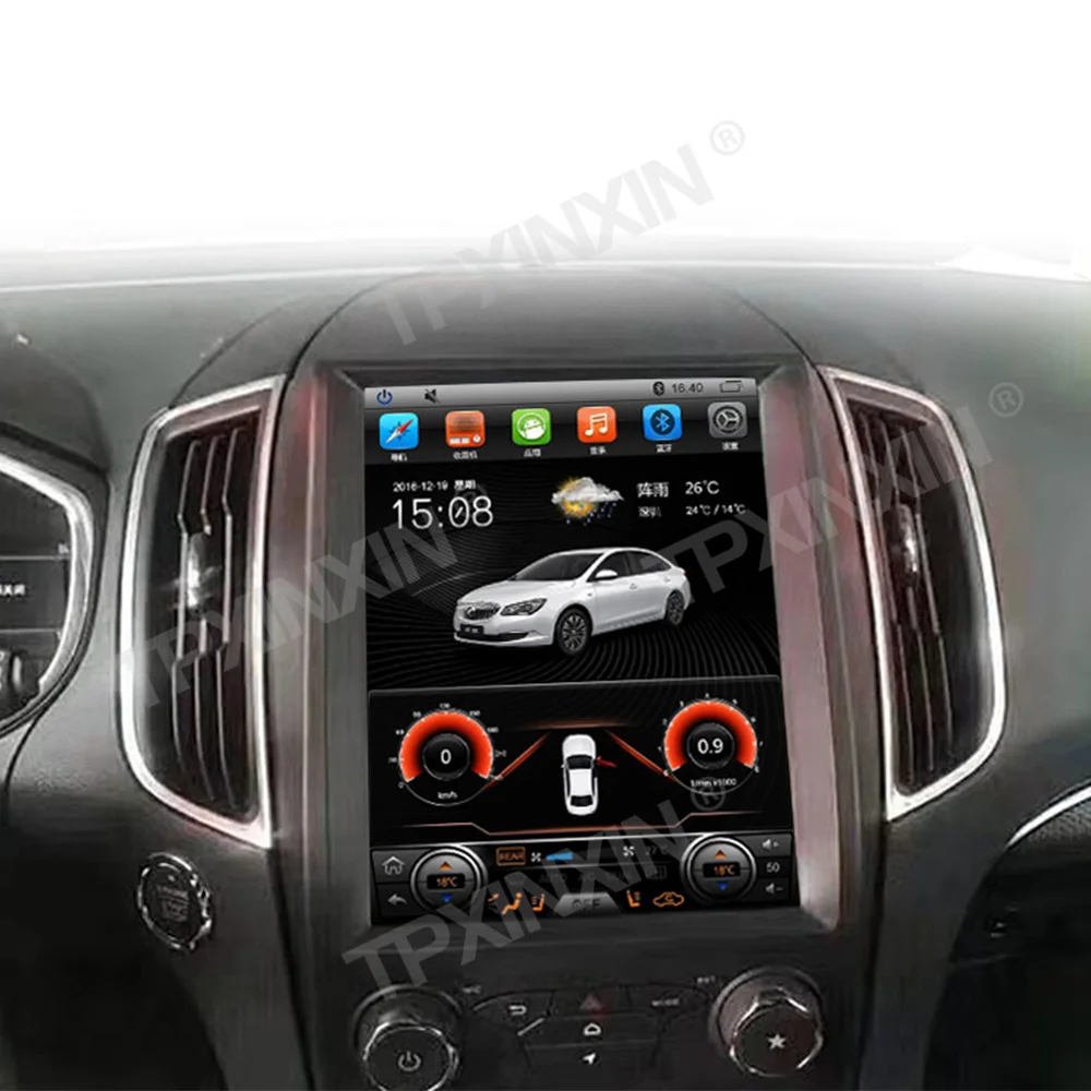 

For Ford Edge 2015 - 2019 Android Car Radio 2Din Stereo Receiver Autoradio Multimedia Player GPS Navi Head Unit Screen