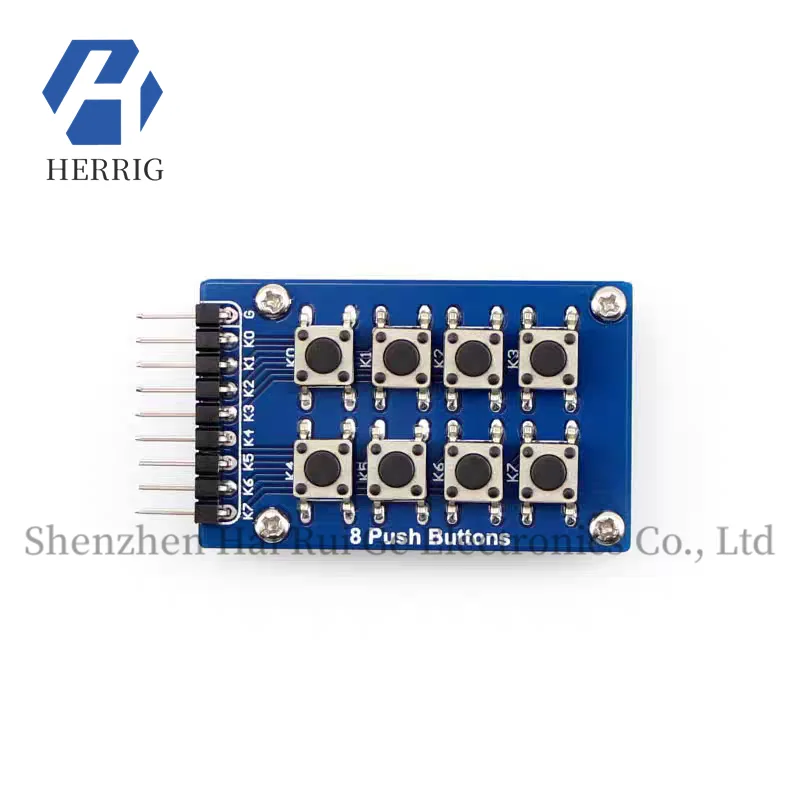 Weixue 4*2 2*4 4x2 2x4 Keypad Module Keyboard Module Microcontroller Development Board Experimental Accessories