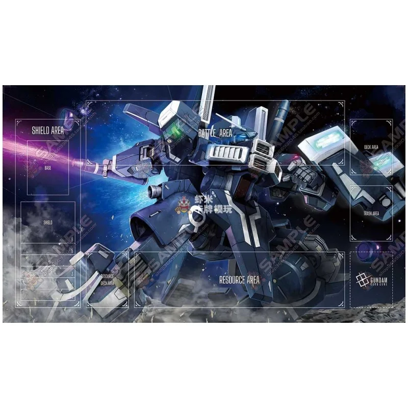 جديد GCG GUNDAM SENTINEL EX-S سلسلة 600x350 مللي متر FAZZ Playmat MK-V Barzam RMS-154 مشغل كرتوني معركة لوحة مطاطية لعبة لوحة الماوس #3