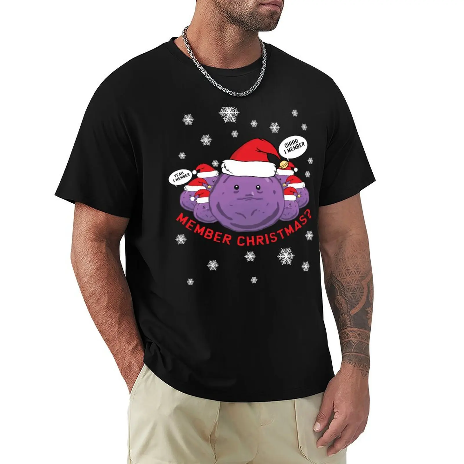 Member Berries/ Member Christmas Shirt T-Shirt Blouse quick-drying funny t shirts for men